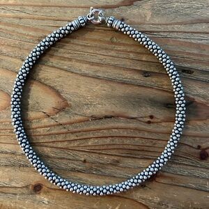 LAGOS Caviar Sterling Silver Beaded Necklace